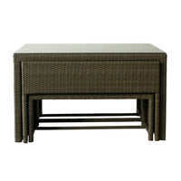Monte Outdoor 6PC Nested Dining Bench