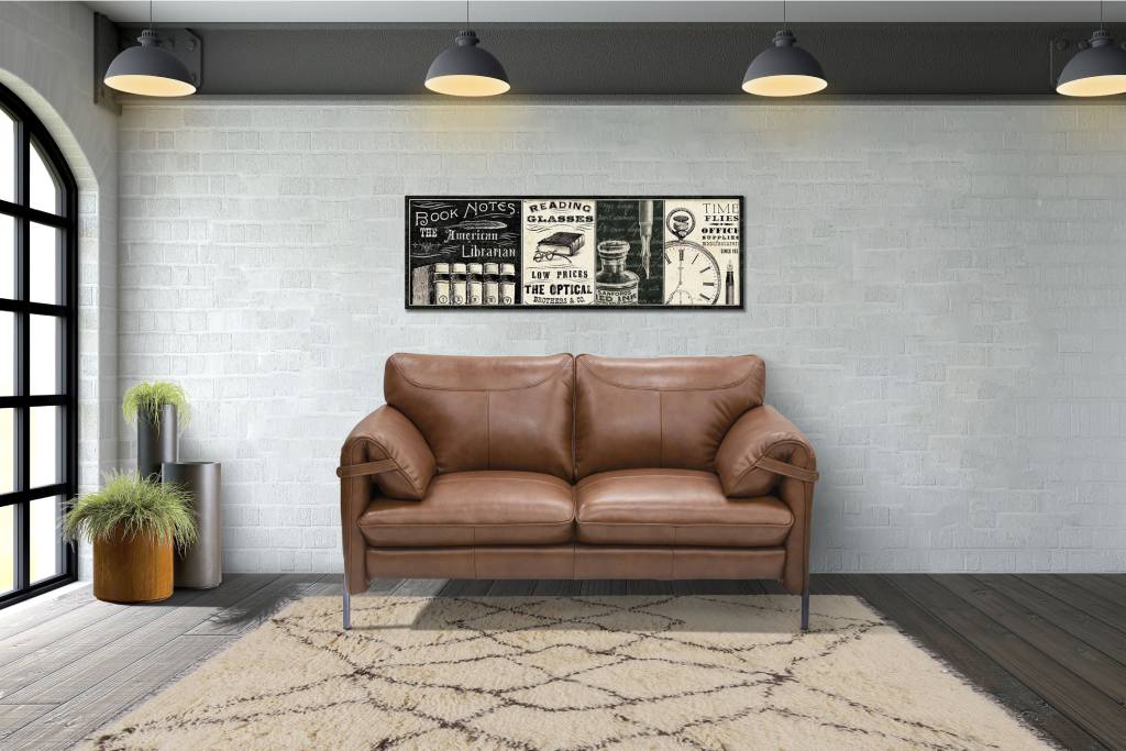 Mason Leather 2S Lounge