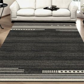 Prestige Black Rug 3435