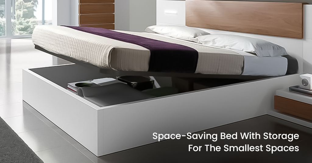 Space-Saving Bed With Storage from half price furniture