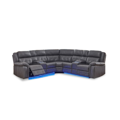 Bobby Corner Lounge with LED Lights