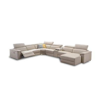 Luciano Modular Lounge - Beige & Black